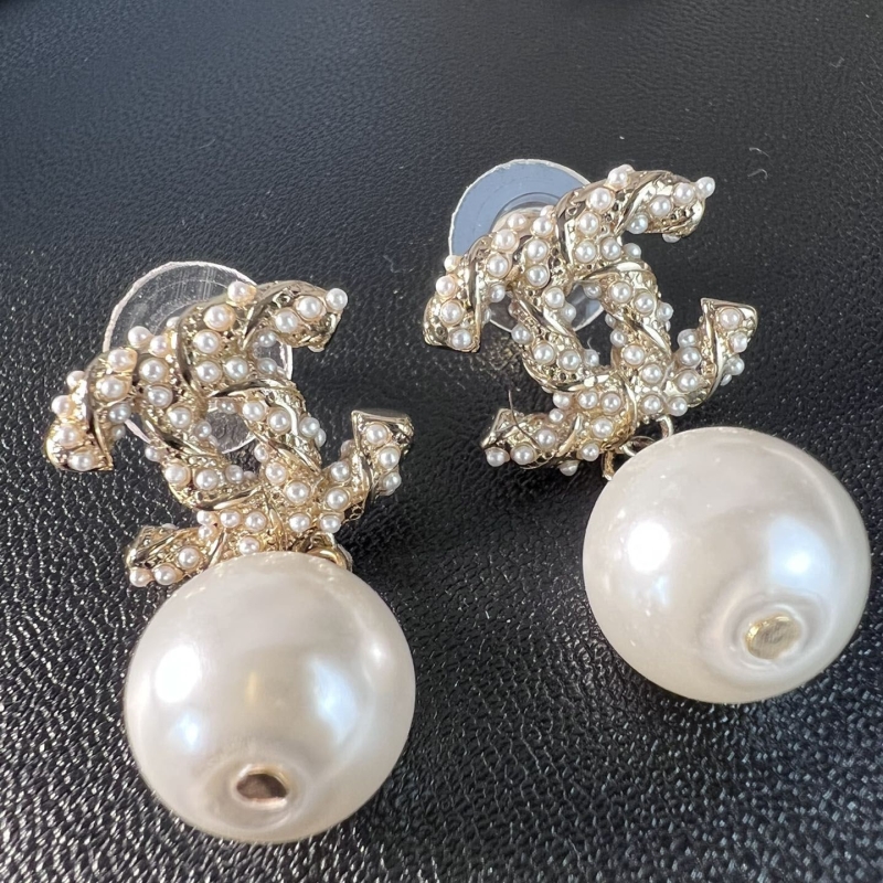 Ch*el earrings
